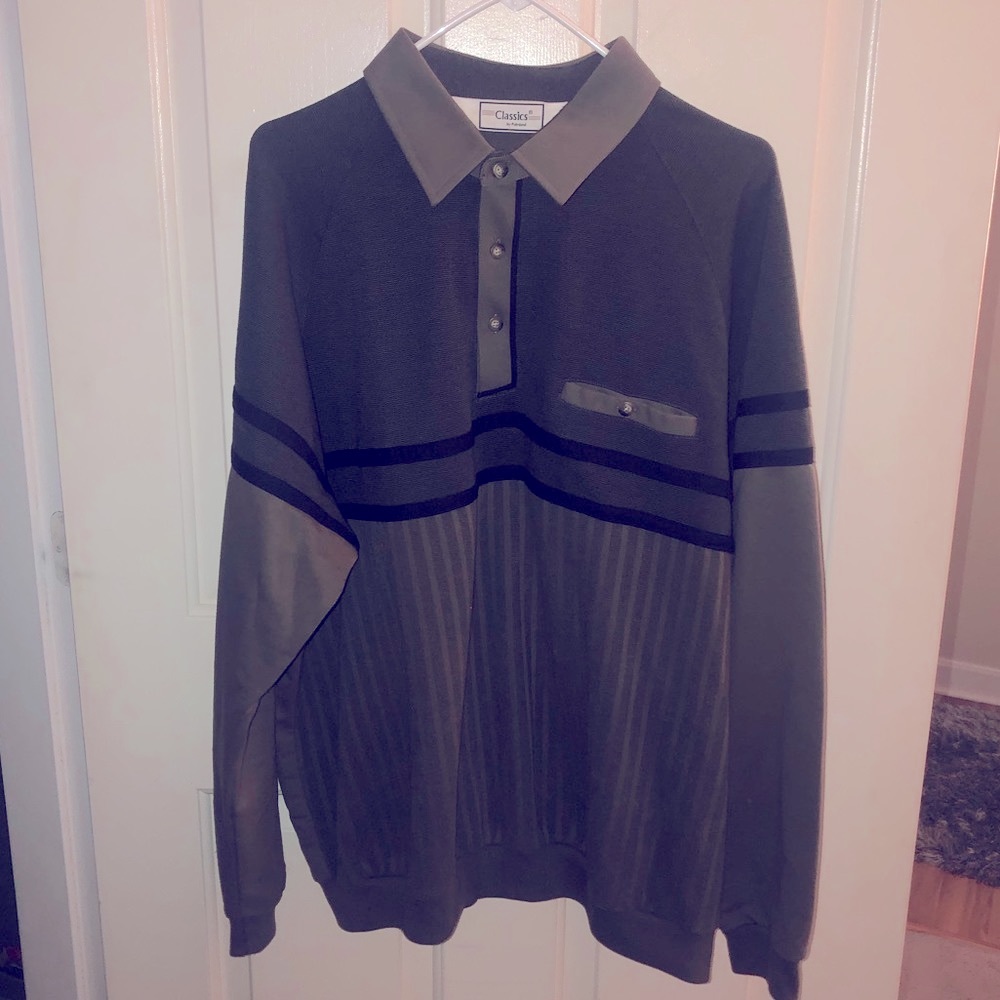 Men’s long sleeve collared shirt